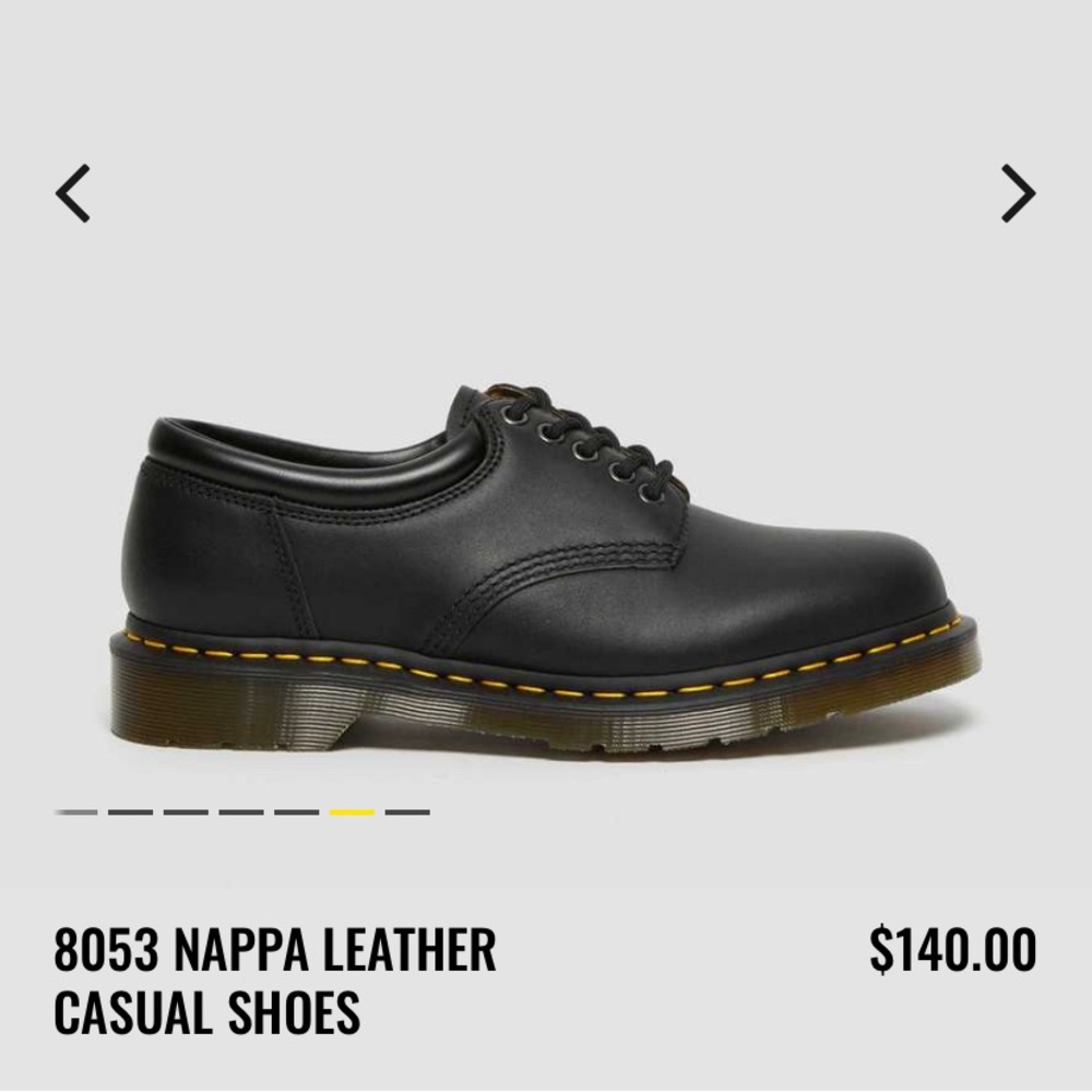 Dr. Martens 8053 Napa Leather Casual Shoes